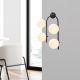 OPVIQ Zidna lampa Jewel 10595, crna/bela - EP3006988