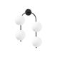 OPVIQ Zidna lampa Jewel 10595, crna/bela - EP3006988