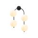 OPVIQ Zidna lampa Jewel 10595, crna/bela - EP3006988