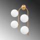 OPVIQ Zidna lampa Jewel 10605, zlatna/bela - EP3006994