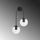 OPVIQ Zidna lampa Jewel 10570, crna/providna - EP3007003