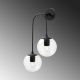 OPVIQ Zidna lampa Jewel 10570, crna/providna - EP3007003