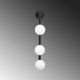 OPVIQ Zidna lampa Domino 11040, crna/bela - EP3007027