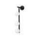 OPVIQ Zidna lampa Domino 11040, crna/bela - EP3007027