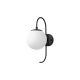 OPVIQ Zidna lampa Jewel 10555, crna/bela - EP3007045