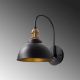 OPVIQ Zidna lampa Varzan 10840, crna/zlatna - EP3007081