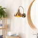 OPVIQ Zidna lampa Varzan 10845, zlatna - EP3007093