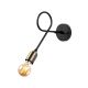 OPVIQ Zidna lampa Viraj 10865, crna/zlatna - EP3009004
