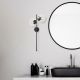 OPVIQ Zidna lampa Fazli 10415, crna/providna - EP3009031