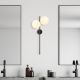 OPVIQ Zidna lampa Fazli 10420, crna/bela - EP3009034