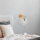 OPVIQ Zidna lampa Roe 10720, zlatna - EP3009040