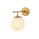 OPVIQ Zidna lampa Roe 10725, zlatna/bela - EP3009043