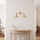 OPVIQ Zidna lampa Conical 12191, zlatna - EP3009064