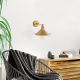 OPVIQ Zidna lampa Conical 12196, zlatna - EP3009070