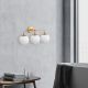 OPVIQ Zidna lampa Horn 12205, zlatna/bela - EP3009073