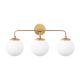 OPVIQ Zidna lampa Horn 12205, zlatna/bela - EP3009073