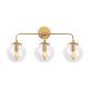 OPVIQ Zidna lampa Horn 12206, zlatna/providna - EP3009076