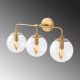 OPVIQ Zidna lampa Horn 12206, zlatna/providna - EP3009076