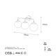 OPVIQ Zidna lampa Horn 12206, zlatna/providna - EP3009076