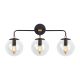 OPVIQ Zidna lampa Horn 12208, crna/providna - EP3009079