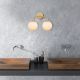OPVIQ Zidna lampa Horn 12210, bela/zlatna - EP3009082