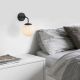 OPVIQ Zidna lampa Horn 12217, crna/bela - EP3009094