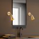 OPVIQ Zidna lampa Evander 13190, zlatna - EP3009121