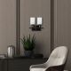 OPVIQ Zidna lampa Yensuk 13122, crna/bela - EP3009160