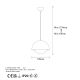 OPVIQ Luster Camgoz 11029, zlatna - EP3009193