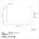 OPVIQ Visilica Faruk 13721, zlatna/bela - EP3009232