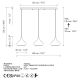 OPVIQ Visilica Muba 11554, crna - EP3009238