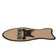 PET TOYS Grebalica za mačke – prostirka Meauw 50 × 30 cm - EP3174611