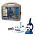 Mikroskop set u koferu 100/600/1200x 48 delova, plava - 90101