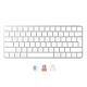 MEETION K210MWWH BEŽ.Tastatura, BELA - EP3252915