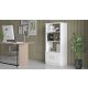 HANAH HOME Polica za knjige Vo4-W, bela - 956LCS1403