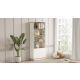 HANAH HOME Polica za knjige Fr16-Aw, bela/krem - 956LCS1538