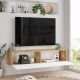 HANAH HOME TV komoda Fr10-Aw, bela/svetlobraon - 956LCS1675