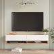 HANAH HOME TV komoda Fr11-Aw, bela/svetlobraon - 956LCS1678