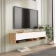 HANAH HOME TV komoda Fr11-Aw, bela/svetlobraon - 956LCS1678
