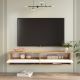 HANAH HOME TV komoda Fr11-Aw, bela/svetlobraon - 956LCS1678