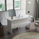 HANAH HOME Set radni sto i pomoćni stočić Vo8-W, bela - 956LCS2103