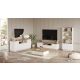 HANAH HOME Set nameštaja za dnevnu sobu FR19-AV, bela/braon - 956LCS2528
