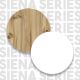 HANAH HOME Ormar za kupatilo Sa1-Wk, bela/krem - 956LCS2902