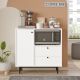 HANAH HOME Kuhinjska komoda RE1-W, bela - EP3057599