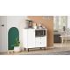 HANAH HOME Kuhinjska komoda RE1-W, bela - EP3057599