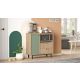 HANAH HOME Kuhinjska komoda RE1-SY, braon/zelena - EP3057605