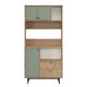 HANAH HOME Kuhinjska komoda RE4-SY, braon/zelena - EP3057611