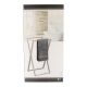 TENDANCE Držač peškira sklopive konstrukcije 85X45X37 cm metal beli - 96158100