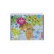 BEST LUCK Puzzle mapa sveta 180 - 96877