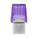 KINGSTON 256GB DataTraveler MicroDuo 3C USB 3.2 flash DTDUO3CG3/256GB - EP3252454